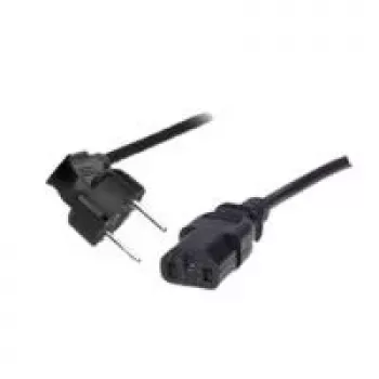Cable de alimentación tipo F ShiverPeaks C13 2m negro