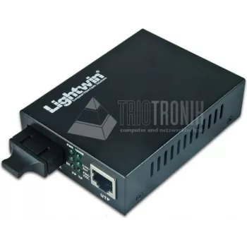 Lightwin LWC 10/100 MM SC Convertidor de medios de red 100 Mbit/s multimodo Negro (LWC 10/100 MM SC)
