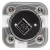 Medidor de caudal Barrow SLFV2-RGB B – Sensor de caudal ARGB, negro