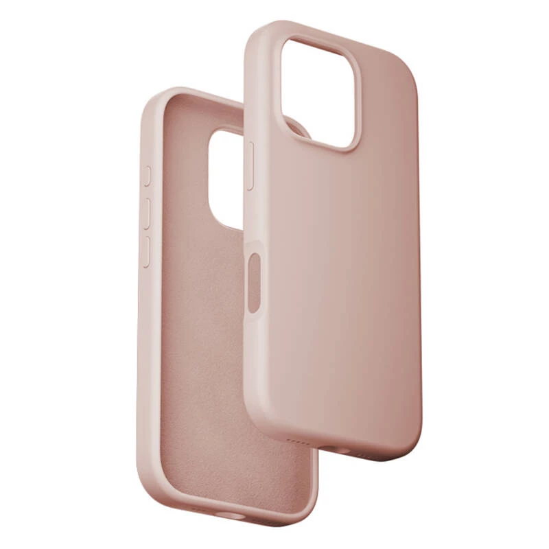 Funda Vention KUHP0-30 para iPhone 16 Pro MagSafe, rosa, cubierta blanda fina
