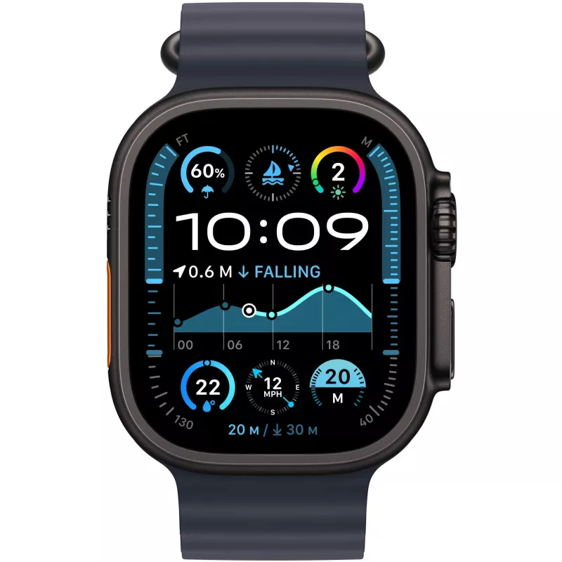 Correa Navy Ocean Band 49 mm – acabado titanio negro