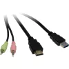 Conmutador KVM Inter-Tech IPC AS-22HUS 2 puertos USB
