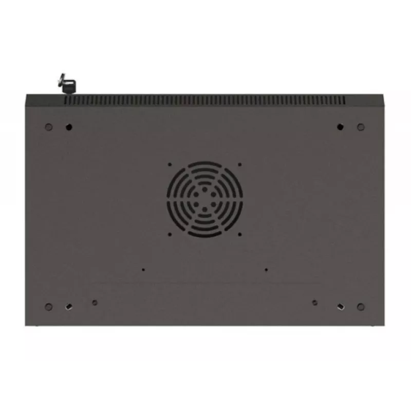 Armario rack de pared LANBERG WF03-5306-10B 6U, 60 kg, cerradura con llave, negro