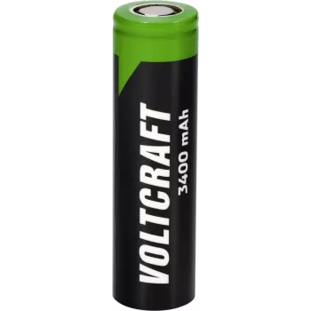 Voltcraft VC-18650 batería especial 18650 Flat-Top litio 3,6 V 3400 mAh (VC-16621020)