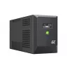 Sistema de alimentación ininterrumpida Green Cell UPSLP1400 2 kVA 1400 W 4 salidas AC, 2×12 V 9 Ah baterías