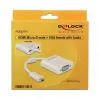 Adaptador gráfico USB DeLOCK 65557 1920 x 1080 píxeles Blanco