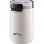 Gorenje | Molinillo de café | SMK150SW | 150 W | Capacidad de granos 45 g | Interruptor de seguridad de la tapa | Blanco