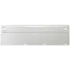 Teclado inalámbrico CLEVETURA CLVX 1 Touch-On-Keys AI — distribución ANSI US Mac, interruptores de tijera, carcasa de aluminio, RGB interactivo