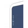 NeXtime Reloj de pared 3072bl Thumbs up, 40,5x41,5 cm, pared, azul/plateado