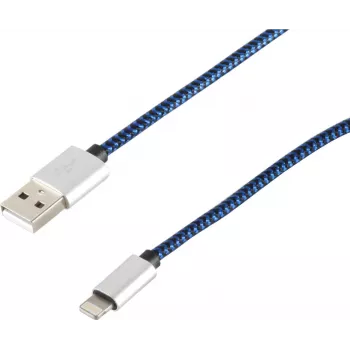 Cable Lightning S/CONN 14-50016 0,3 m azul