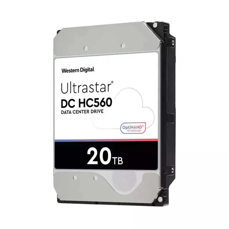 WD Ultrastar DC HC560 - disco duro - 20TB - interno - 3.5 (8,9 cm) - SATA 6Gb/s - 7200 rpm - búfer: 512MB (0F38785)
