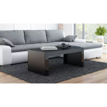 Mesa de centro TESS120 CZ/CZ mesa auxiliar / mesa esquinera de centro forma rectangular 2 patas