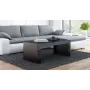Mesa de centro TESS120 CZ/CZ mesa auxiliar / mesa esquinera de centro forma rectangular 2 patas