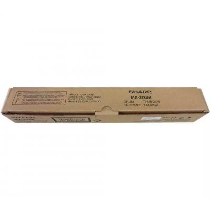 Sharp MX-312GR unidad de tambor original para Sharp MX-M260, MX-M310, negra