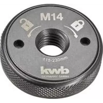Tuerca de sujeción rápida KWB 717700 para 115–230 mm