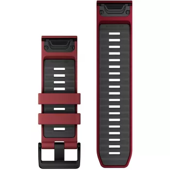 Correa Garmin QuickFit 010-13393-06 Graphite Roja