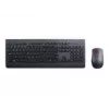 Lenovo Combo inalámbrico profesional de teclado y ratón, Alemán