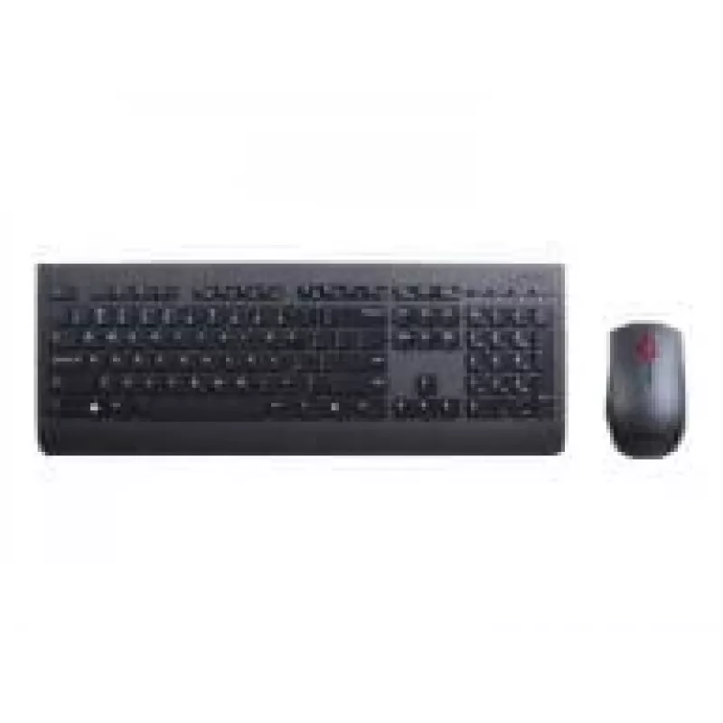 Lenovo Combo inalámbrico profesional de teclado y ratón, Alemán