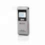 Alcoholímetro ORO‑MED X12 PRO SILVER — alcoholímetro de aliento sin contacto, rango 0–4 g/L, LCD, pilas AAA