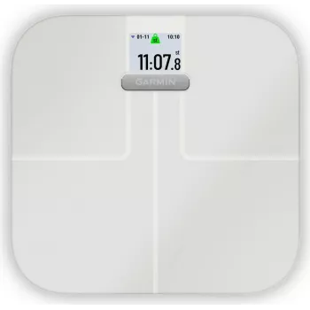 Báscula inteligente Garmin Index S2, blanca