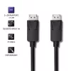 Cable DisplayPort Qoltec 50373 2 m negro