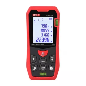 Medidor de distancia láser No name LM-120A — distancia de medición 120 m, diseño compacto