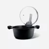 Cazo Pensofal Saxum 20 cm con tapa de cristal — cazo Pensofal Saxum 20cm