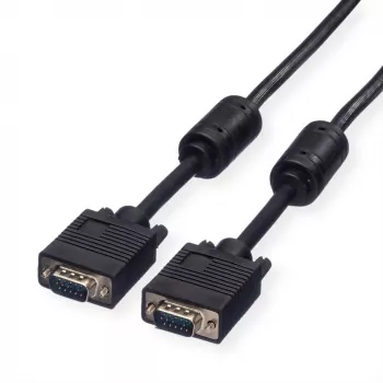 ROLINE cable VGA HD15 ST - ST con núcleo de ferrita 6,0m (11.04.5256)
