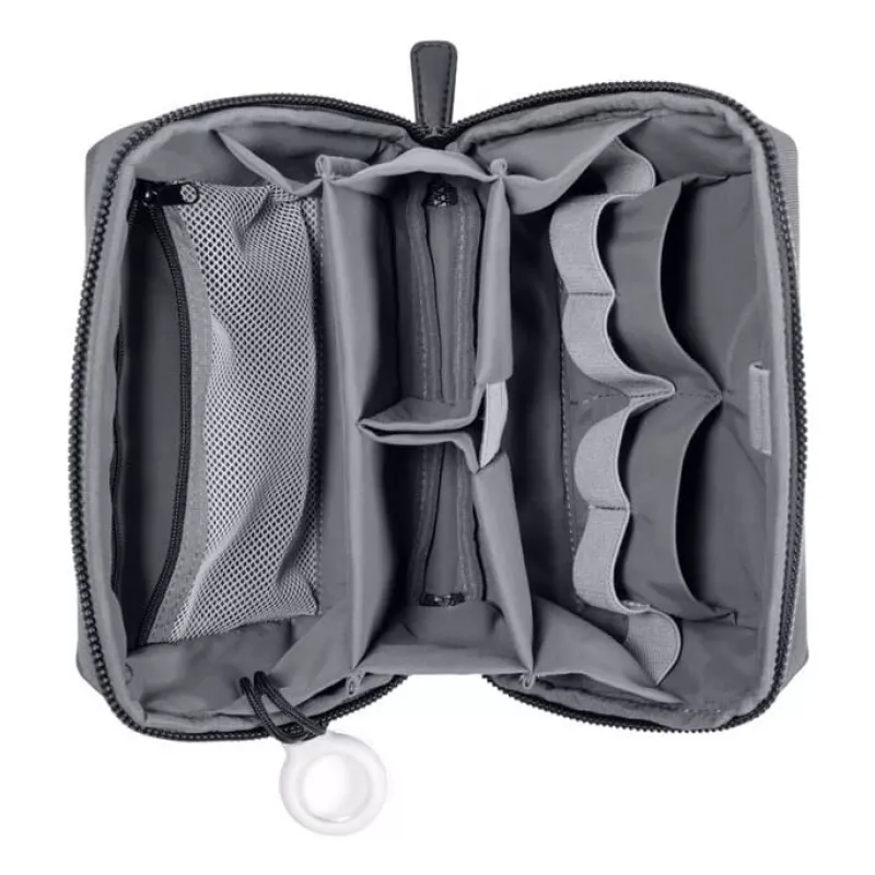 Organizador de viaje Belkin MMA013HQBK diseño compacto material resistente, bolsa de transporte para cables y accesorios