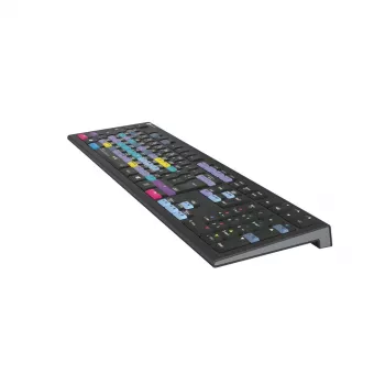 Teclado Logickeyboard ASTRA 2 USB QWERTZ Inglés Negro Tamaño completo 108 teclas