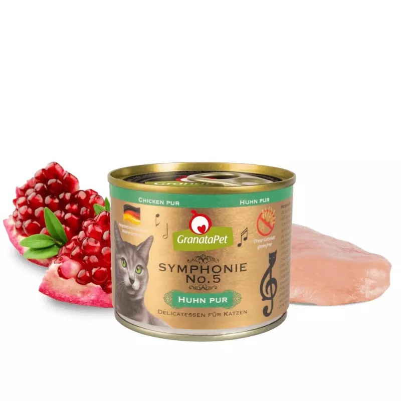 GRANATAPET Symphonie No.5 pollo - comida húmeda para gatos - 200 g