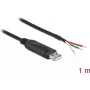 Cable adaptador USB 2.0 Type-A a serie RS-232 DeLOCK 62930
