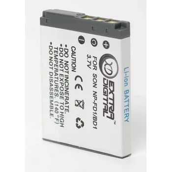 Batería Extra Digital NP-BD1 / NP-FD1 3,6 V 1200 mAh de litio recargable
