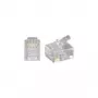 Goobay 58626 Conector de cables RJ-12 transparente (58626)