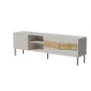 Mueble TV cama meble INSERTO 3D1W 190x40x62 cm acabado cashmere con LED