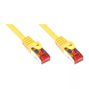 Cable de red Alcasa 0,25 m Cat. 6 S/FTP amarillo