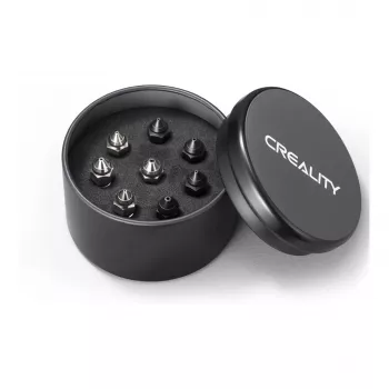 Set de recambio de boquillas Creality 3D 4008030052 8 uds. negro plata