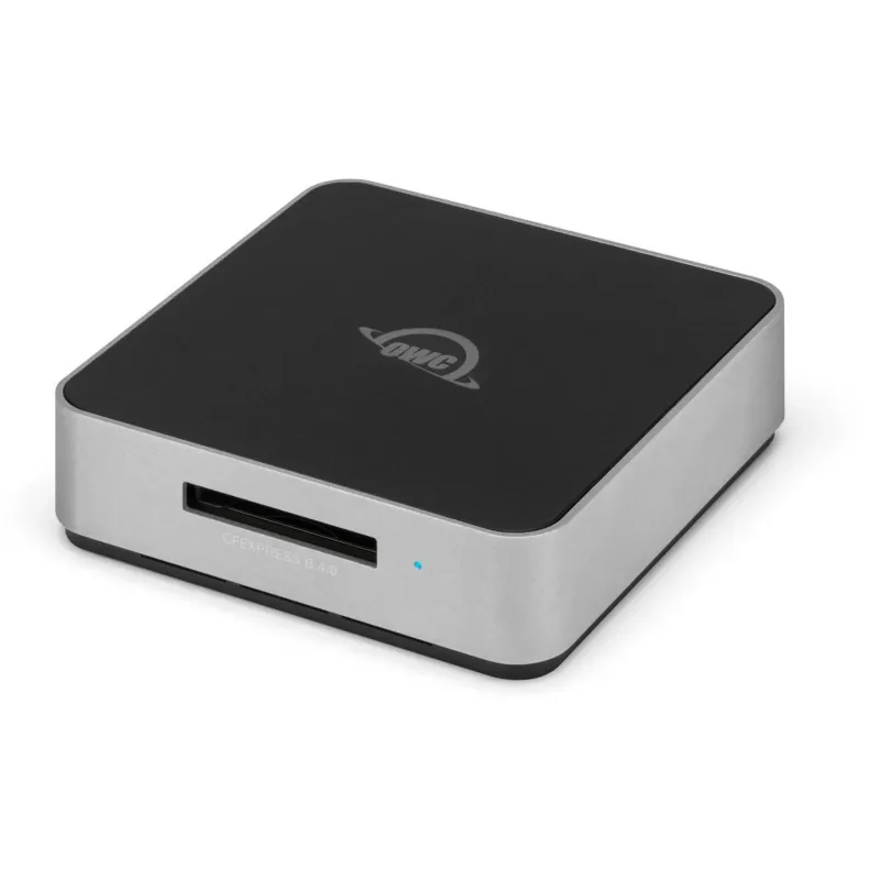 Lector de tarjetas OWC OWCTCCFXB4RDR – USB 3.2 Gen 2 Type-C, CFexpress/SD/SDXC, negro, 8256 Mbit/s