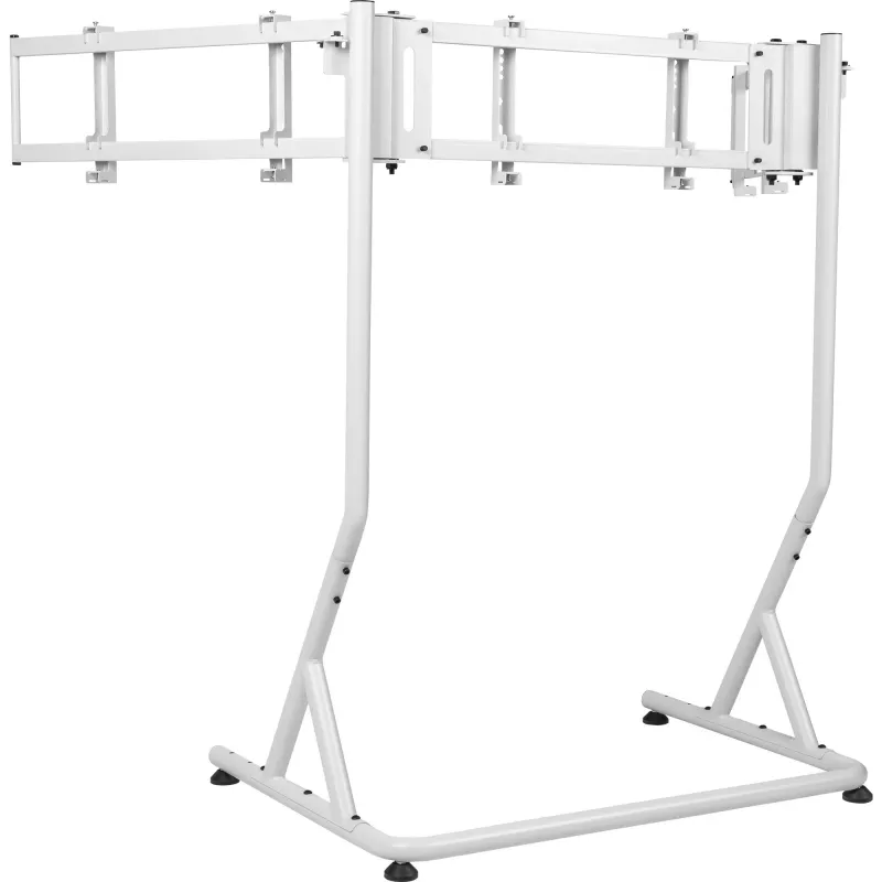 Soporte triple para monitor Thermaltake Pro blanco nieve para monitores de 17 - 55 pulgadas (GSC-MSP-MDSLWH-01)