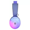 Defender FreeMotion B651 63651 auriculares inalámbricos supraaurales, Bluetooth 5.3, retroiluminación RGB, 20–20000 Hz, 105 dB, USB-C, AUX, blancos