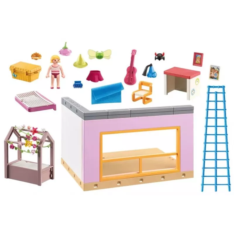 Casa Playmobil My Life Habitación infantil Multicolor 71610