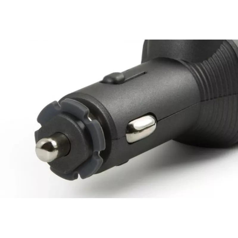Cargador universal para dispositivos móviles Technaxx 4743 negro con enchufe de mechero para coche