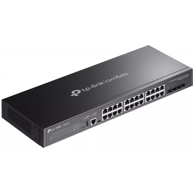 Switch de red TP-Link Omada SG5428X gestionado L3 Gigabit Ethernet (10/100/1000) negro