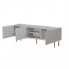 Mueble TV Cama LUCCA 3D 165x40x59 cashmere
