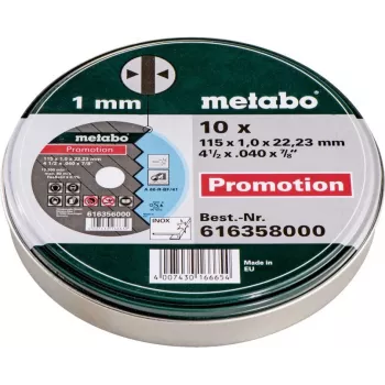 Disco de sierra circular Metabo 616358000 11,5 cm 10 uds.