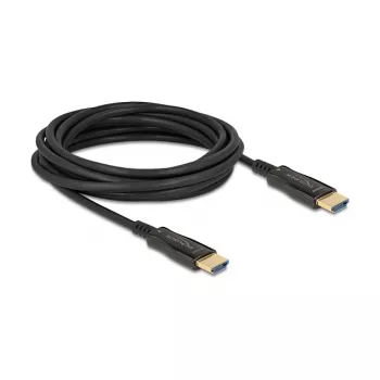 DeLOCK cable HDMI 5m tipo A estándar conector macho conector macho 48 Gbit/s negro
