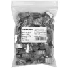 Conector modular RJ45 QOLTEC 54556 CAT6 FTP, plata, 18×22×11 mm, pack de 100