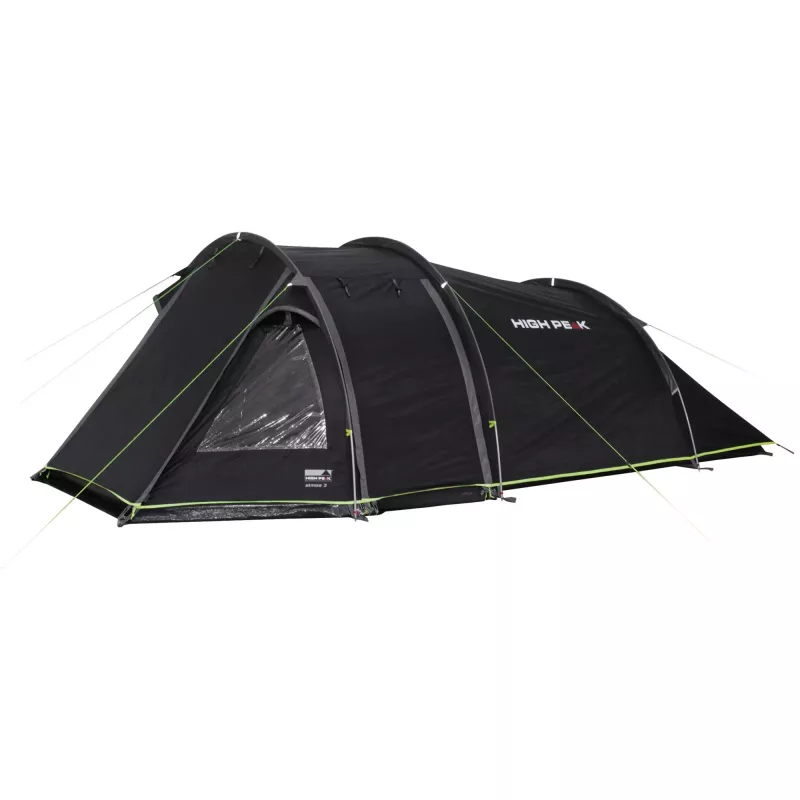 High Peak Atmos 3 tienda de cúpula 3 personas negro, verde 11535