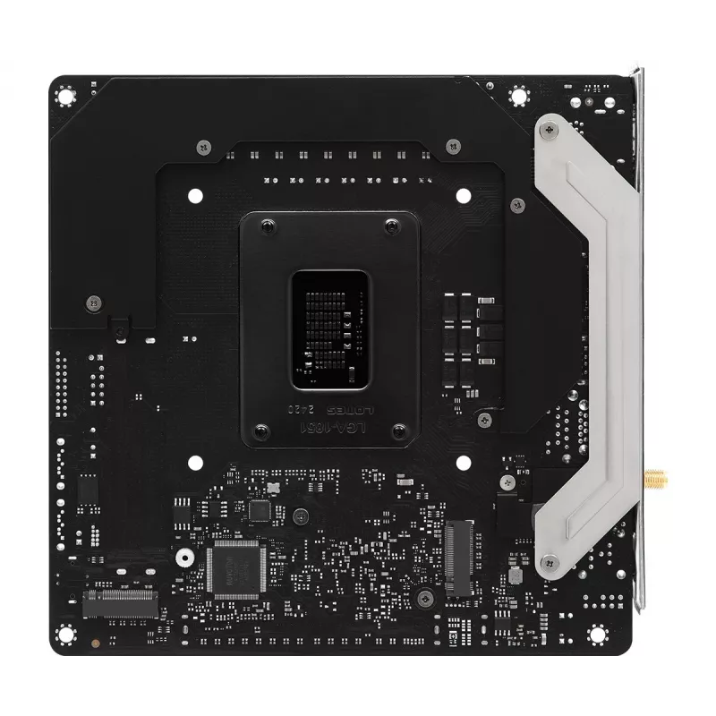 Placa base ASRock Phantom Gaming Z890I Nova WiFi — Intel Z890, LGA 1851, Mini-ITX, DDR5, 2x M.2, Wi‑Fi 6E/7, 5Gb LAN, Thunderbolt