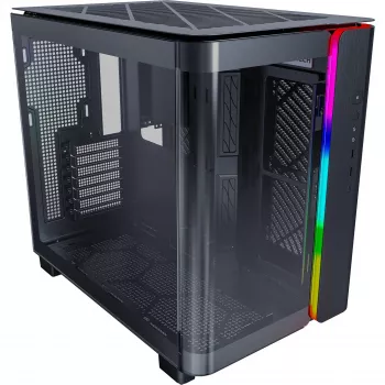 Montech KING 95 Midi-Tower, cristal templado, ARGB - negro